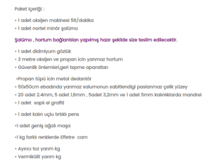 Atölye Kurulum Kiti- Kanada-Nortel Minör Şalümo ile