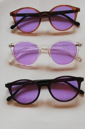 Didymiyum Gözlük  Yuvarlak Plastik Çerçeveli