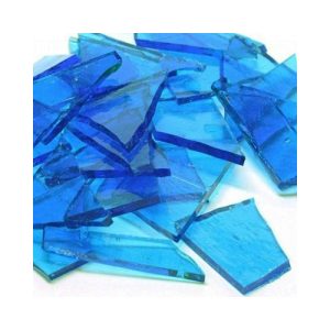 Alternative view of Effetre Plaka Cam Koyu Mavi Şeffaf