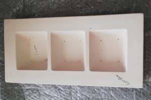 Alternative view of Füzyon cam çöktürme kalıbı-40x18cm- Çerezlik