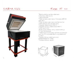 Alternative view of Karma Fuse It Cam Füzyon Fırını Sehpalı