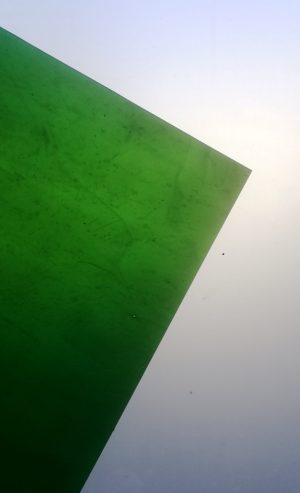 Alternative view of PENCERE CAMINA UYUMLU Yeşil Renkli Opal Plaka Cam