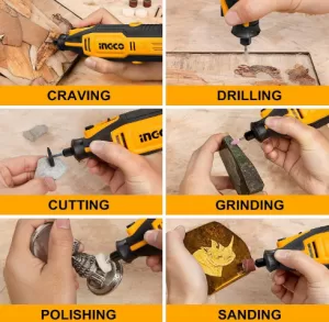 Alternative view of İngco 130 Watt Gravür Seti 52 parça